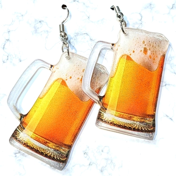 Jewelry Beer Mug Earrings Poshmark